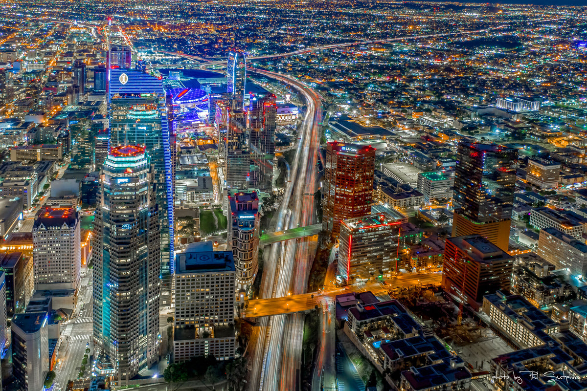 Aerial of DTLA (2)