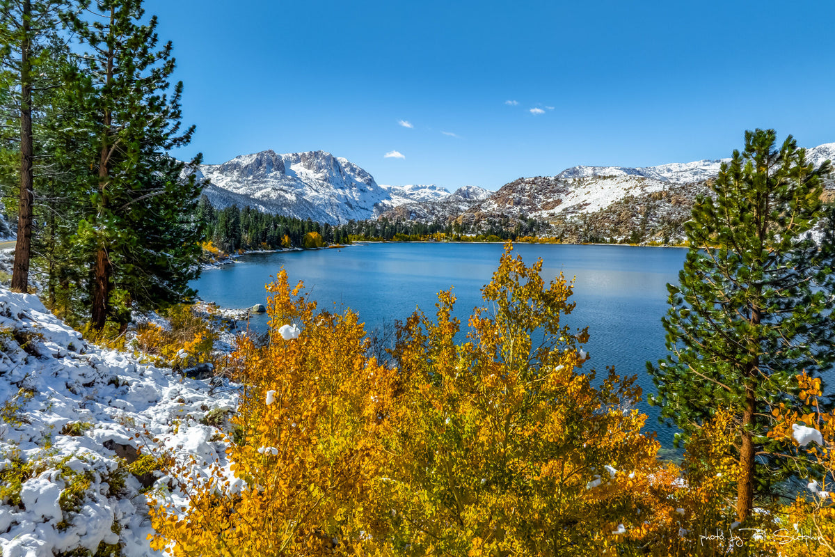 Early Fall Snow in June Lake (2)