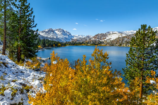 Early Fall Snow in June Lake (2)