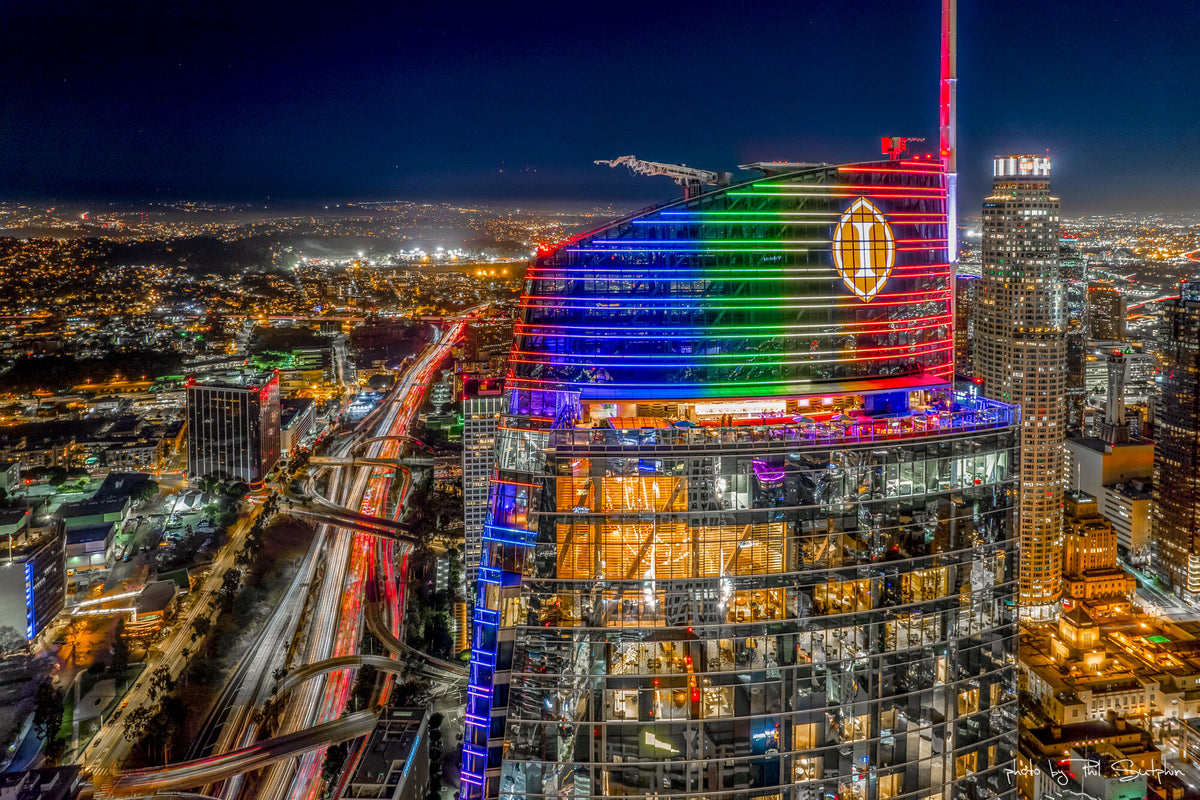 Wilshire Grand Center DTLA During Pride Month (5)