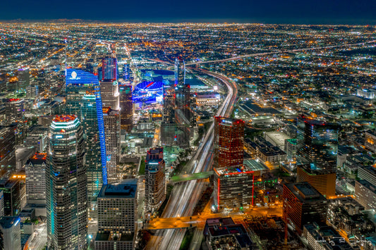Aerial of DTLA
