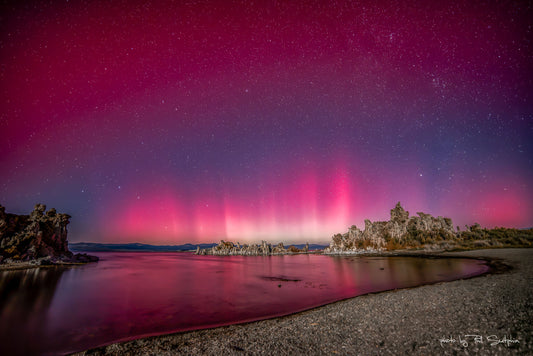 Aurora Over Mono Lake (Landscape)