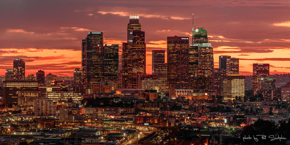 Downtown LA from Montecito Heights