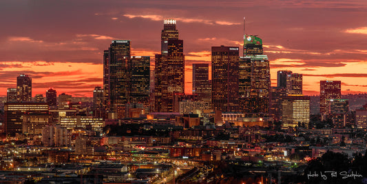 Downtown LA from Montecito Heights