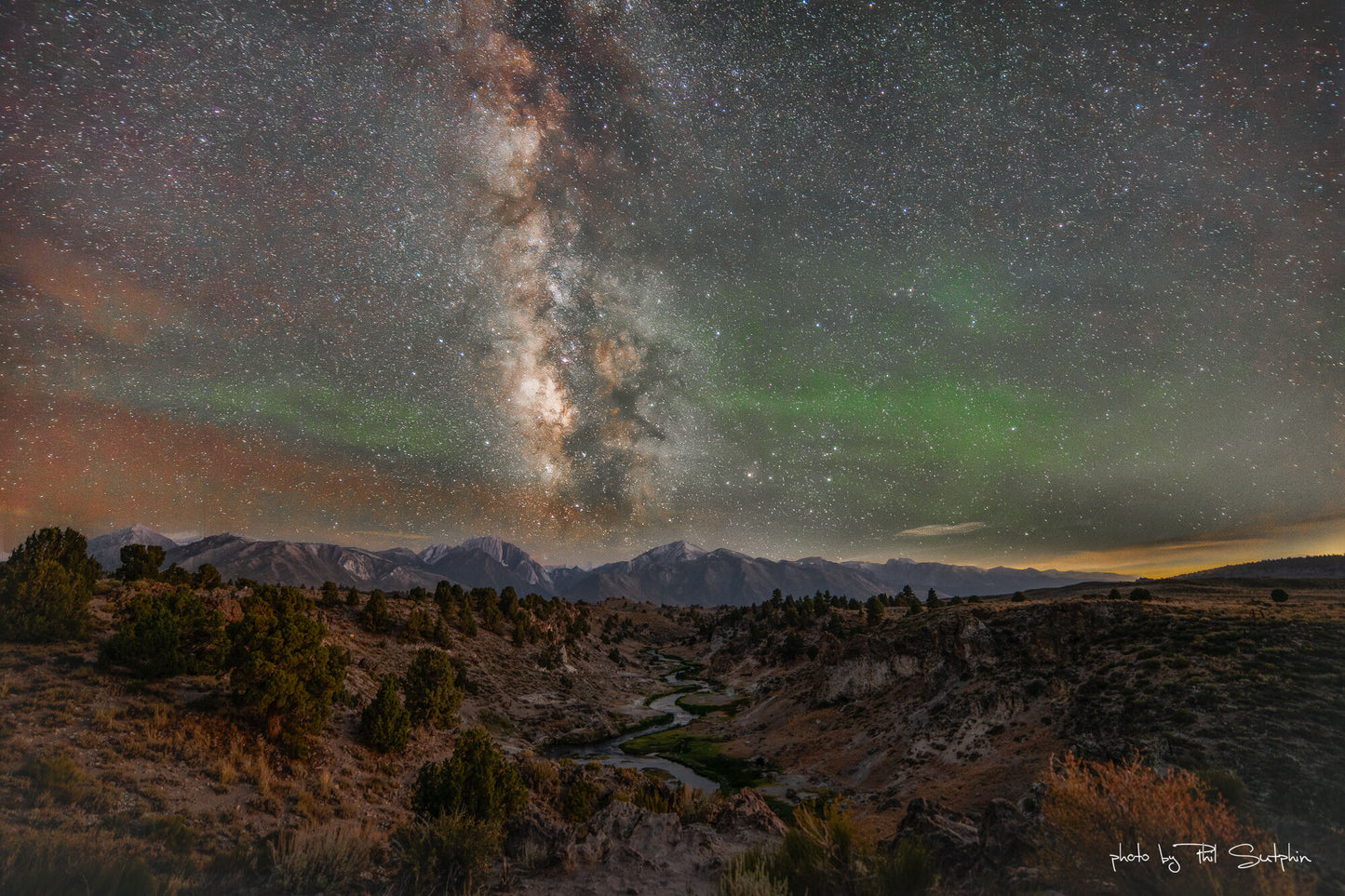 Milky Way Over Hot Creek
